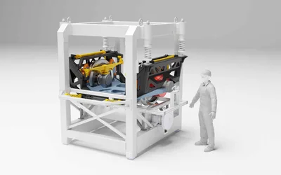 A high-tech chassis for the train of the future