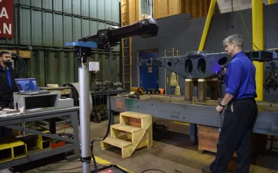 Improving manufacturing precision at National Steel Car with the MetraSCAN BLACK