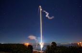 Strings of pearls in the night sky - the Starlink satellite project