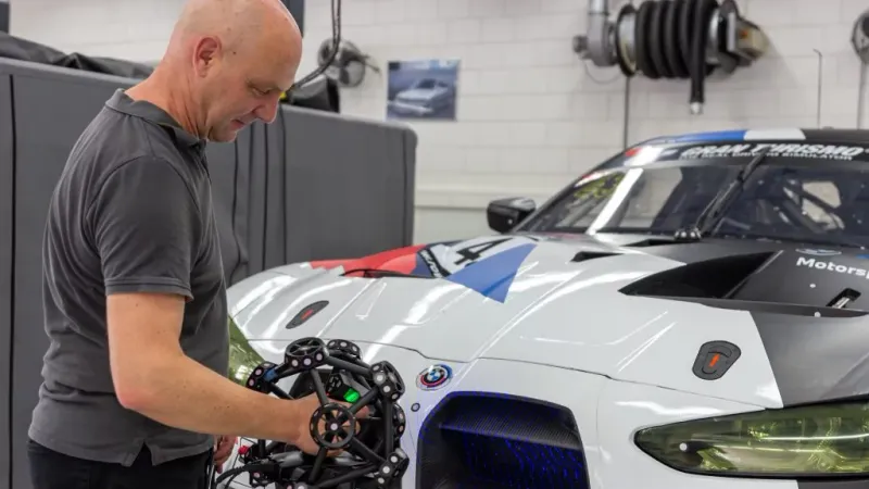 Using 3D Measurement Systems to Assess the Performance of a BMW GT3 Race Car