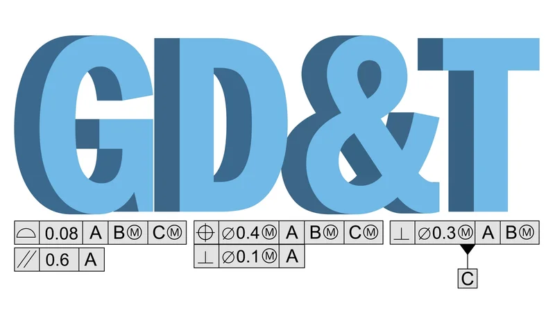 GD&T uses tolerance zones tied to a datum reference frame