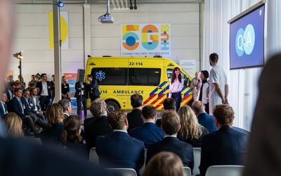 Connected Ambulance: video calling with doctor