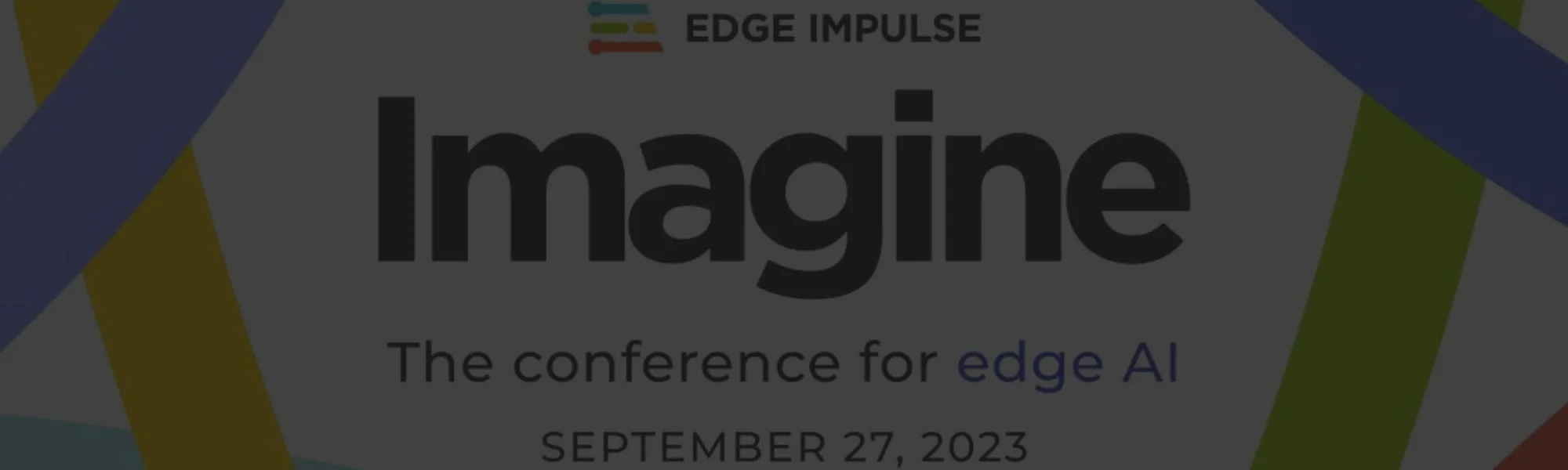 EVENT: Imagine - The Conference for edge AI