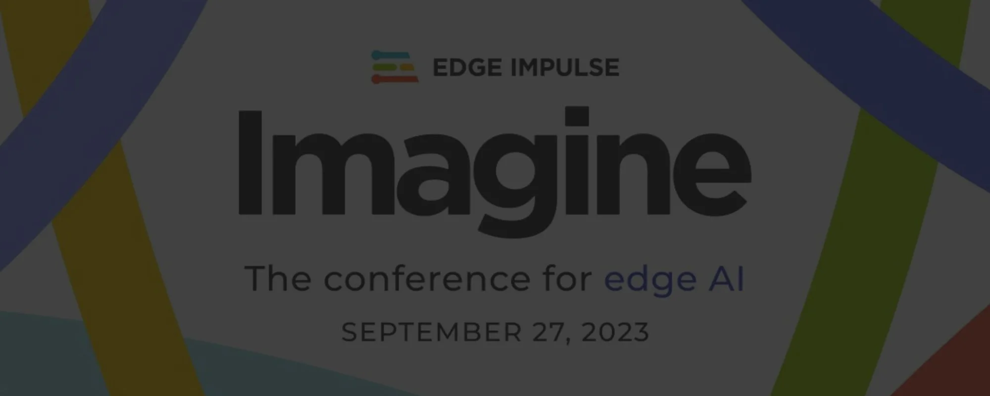EVENT: Imagine - The Conference for edge AI