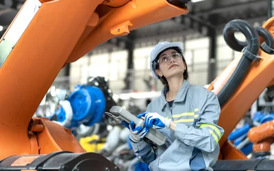 The Role of AI ML in Industry 4.0