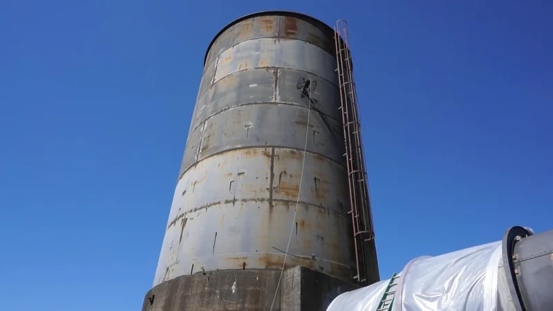 SKYRON inspecting tower
