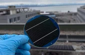 Record efficiency for perovskite-silicon triple-junction solar cells