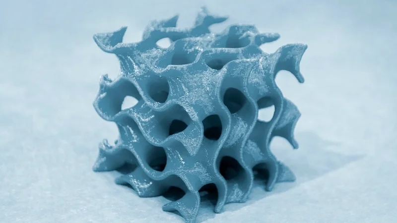 With an excellent strength-to-density ratio, the gyroid infill can also be among the fastest to 3D print.