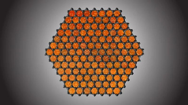 The Hone lab at Columbia Engineering created over 100 identical graphene samples with their oxygen-free chemical vapor deposition method. Credit: Jacob Amontree & Christian Cupo