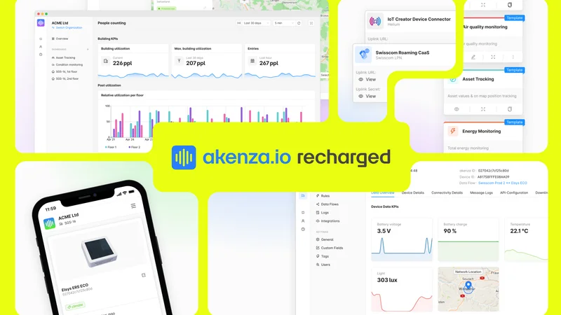 Introducing the latest update of akenza