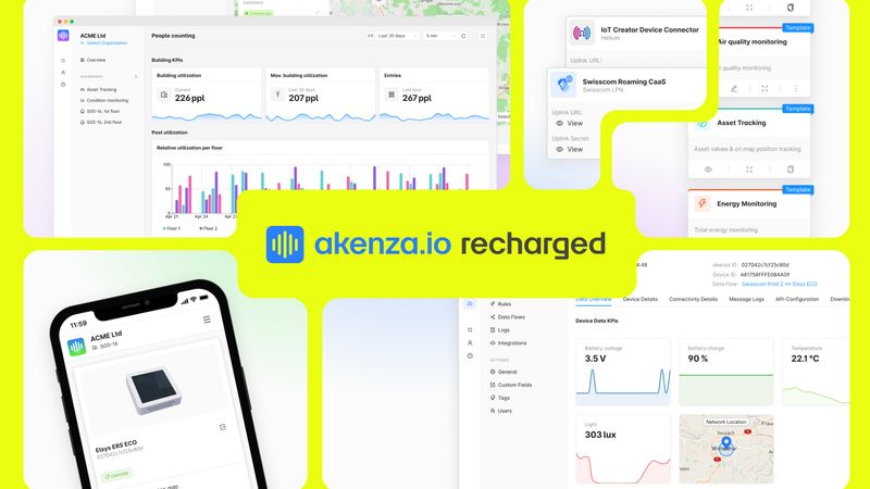 Introducing the latest update of akenza