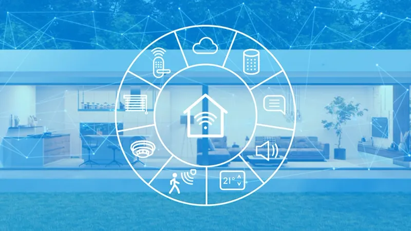 Wireless protocols working together for the smart home