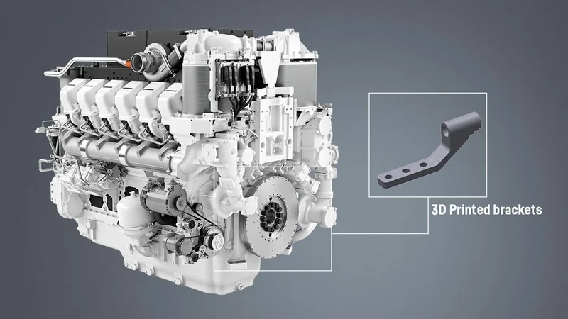 Full Metal Additive Manufactured Engine Bracket
