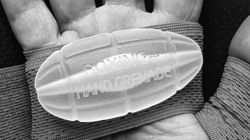 Protolabs' 3D printing helps Shrewsbury inventor's new boxing training aid go boom