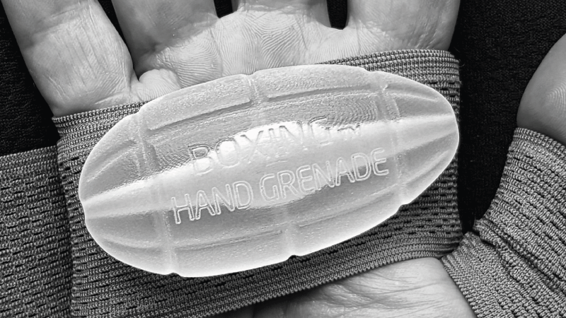 Protolabs' 3D printing helps Shrewsbury inventor's new boxing training aid go boom