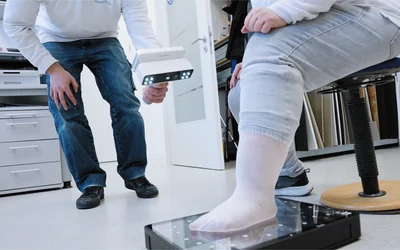 How Lammert Scherer Upgrading Orthotics and Prosthetics Workflow with EinScan Medixa