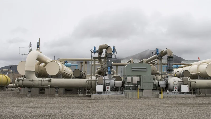 Blue Mountain Geothermal Plant, Nevada Geothermal Power (NGP), Humbolt County, Nevada. (Photo by Dennis Schroeder / NREL)