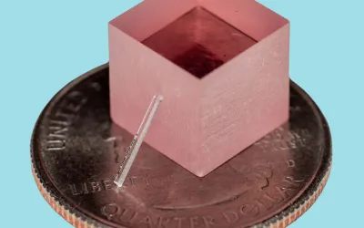 A chip-scale titanium-sapphire laser