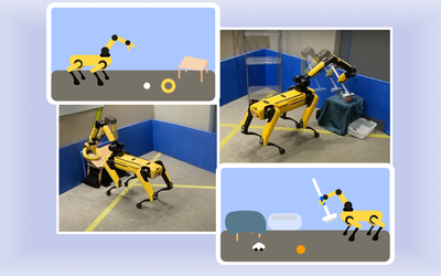 Helping robots practice skills independently to adapt to unfamiliar environments