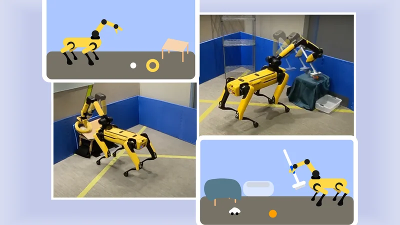 Helping robots practice skills independently to adapt to unfamiliar environments