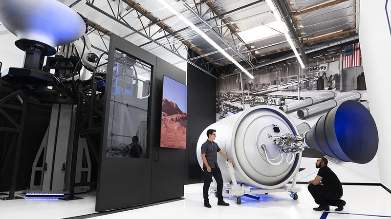 The Relativity Space Offices - a manufacturer of 3D printed launch rockets. Source: Relativity Space   