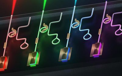 High-performance Visible-light Lasers that Fit on a Fingertip