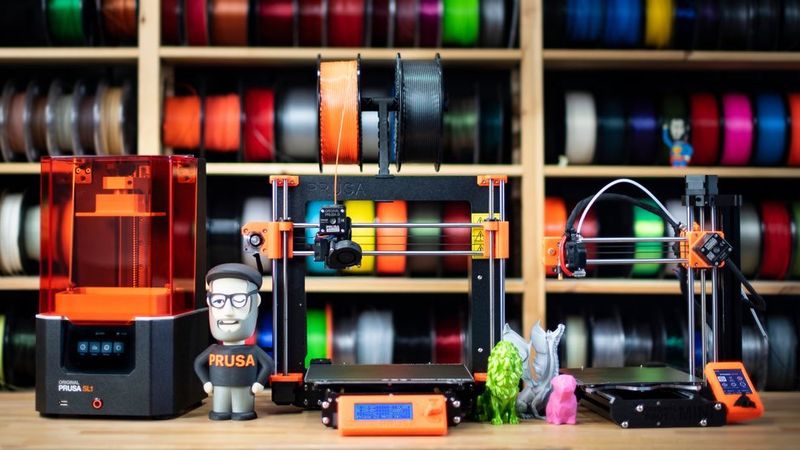 Resin and extrusion 3D printers from Prusa Research
