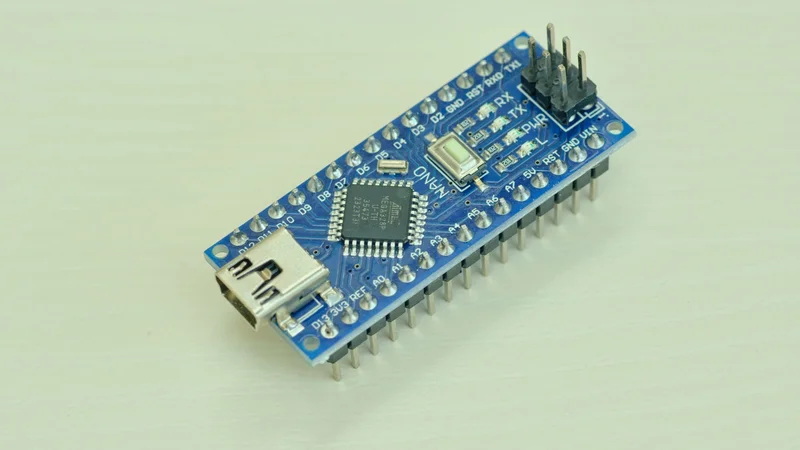 Arduino Nano powered by the ATmega328P