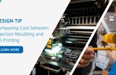 Comparing the Cost between Injection Moulding and 3D Printing