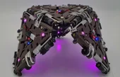 Resource-sharing boosts robotic resilience