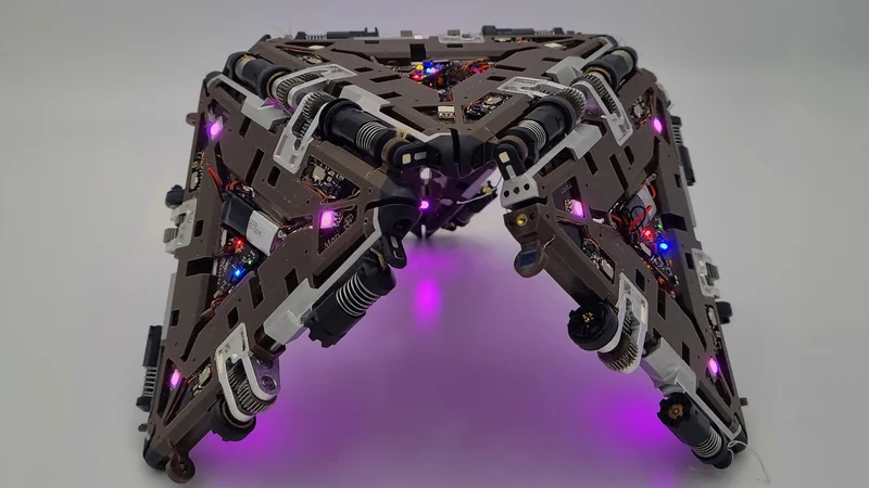 The Mori3 modular origami robot. 2026 EPFL CC BY SA