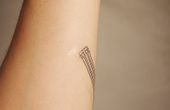 Electronic tattoos for wearable computing