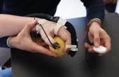 Exoskeleton device helps stroke victims regain hand function