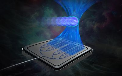 MIT engineers create a chip-based tractor beam for biological particles