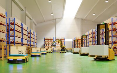 Advanced positioning technology guiding mobile robots to Industry 4.0.