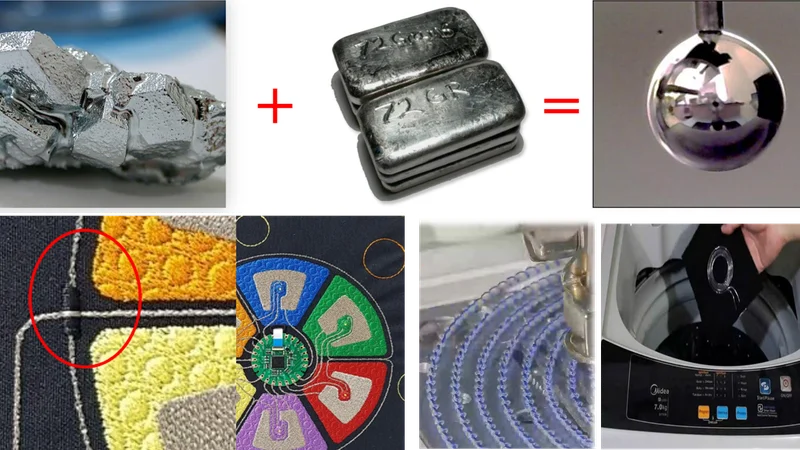 Liquid metals: a material that never ceases to amaze