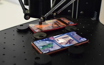 Measuring touch screen response time- A gaming use case