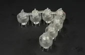 Robots made of linked particle chains