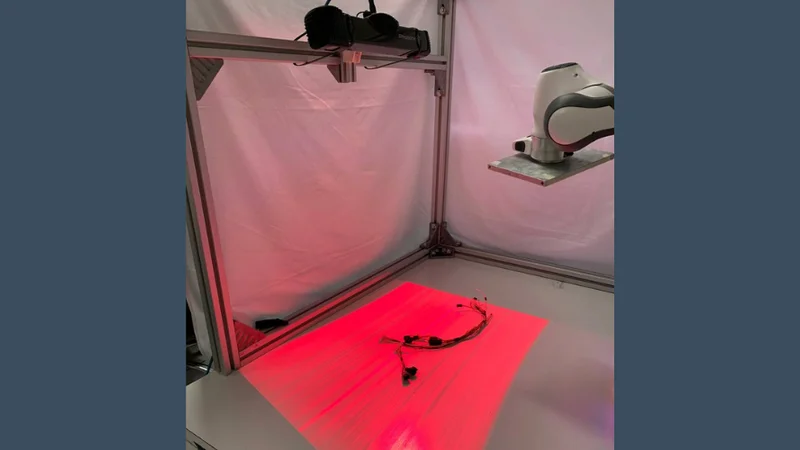 3D scanning of wiring harnesses