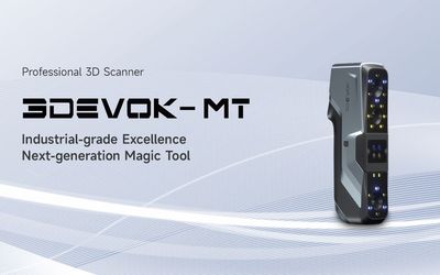 SCANTECH Announces the Launch of the 3DeVOK MT Professional 3D Scanner