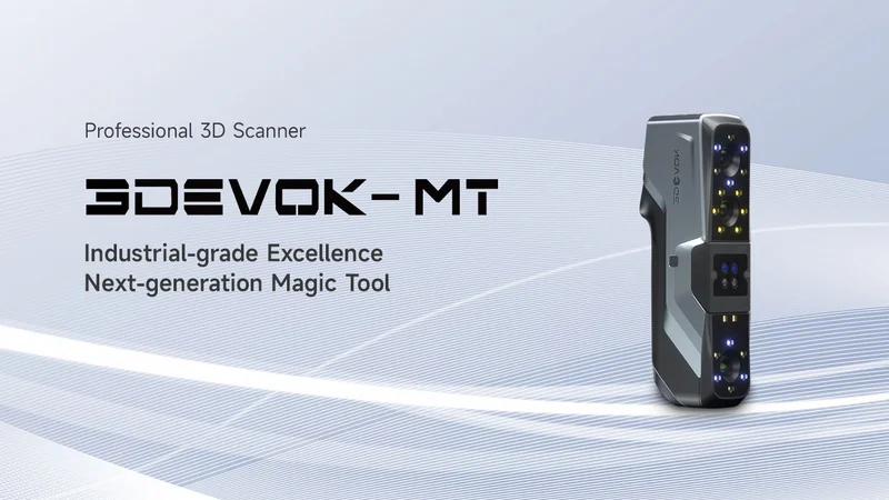 SCANTECH Announces the Launch of the 3DeVOK MT Professional 3D Scanner