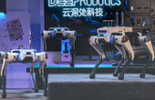 Quadruped robot with advanced front flipping mobility