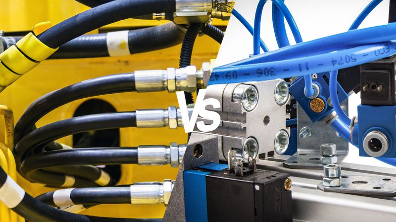 Hydraulics Vs Pneumatics