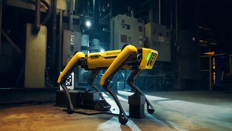 The Spot robot from Boston Dynamics