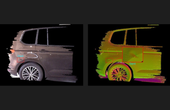 Automated car inspection with MotionCam-3D