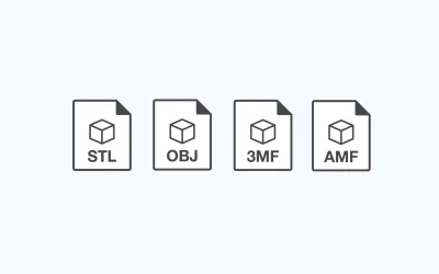3D Printing File Formats Compared: STL, AMF, 3MF and OBJ