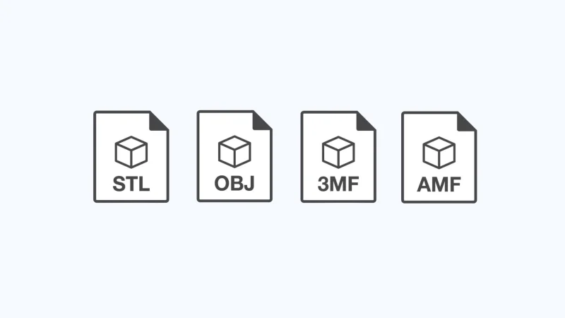 3D Printing File Formats Compared: STL, AMF, 3MF and OBJ