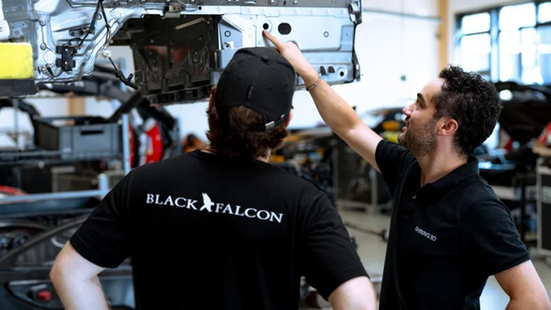Black Falcon Integrates 3D Scanning into Motorsport Engineering at the Nürburgring