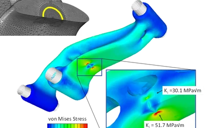 Fracture Mechanics Analysis of Topology-Optimized Parts