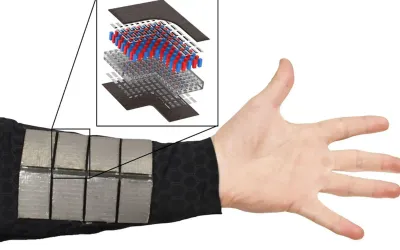 First healthcare device powered by body heat made possible with liquid-based metals